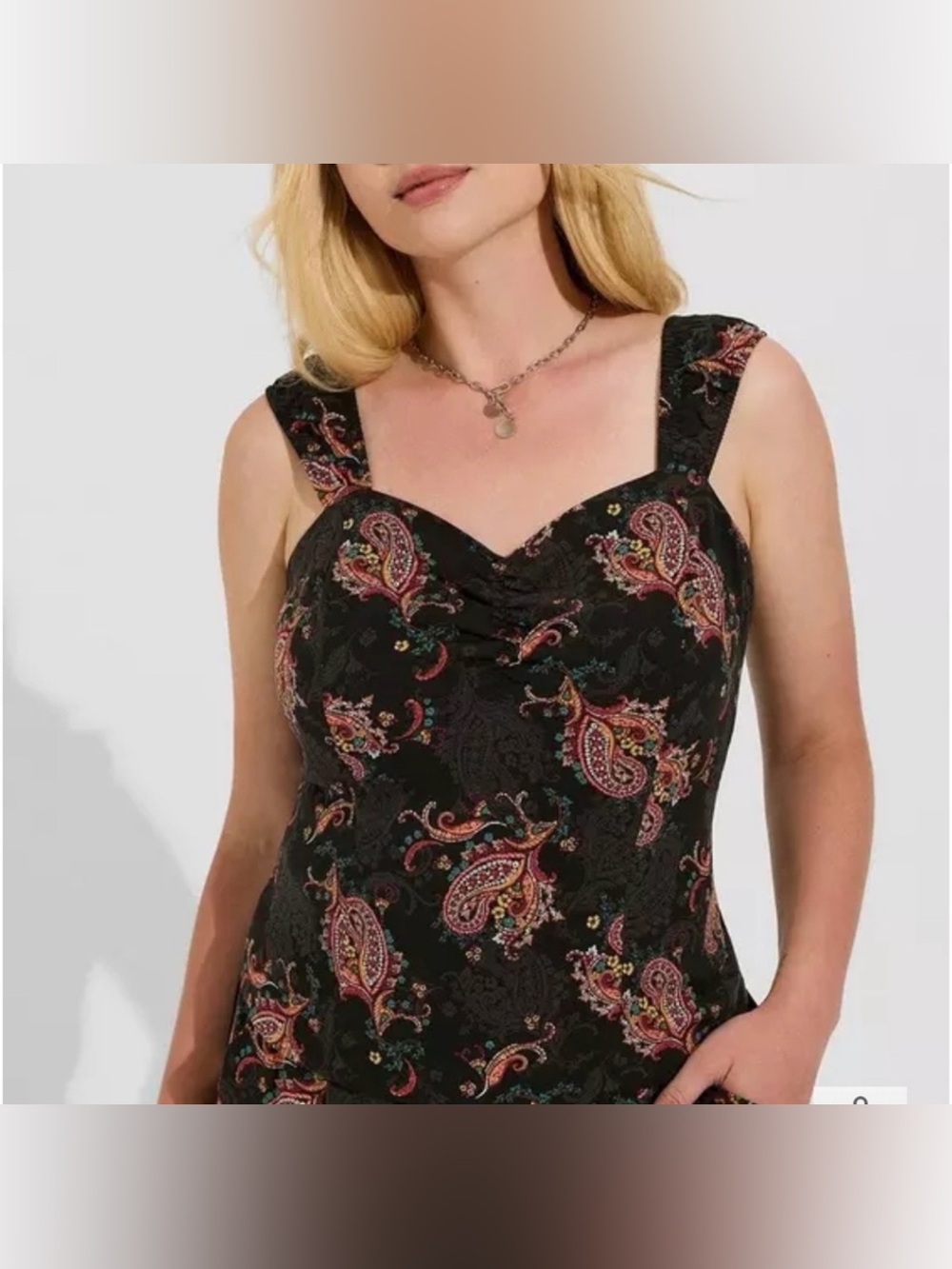 Torrid Challis Smocked Top